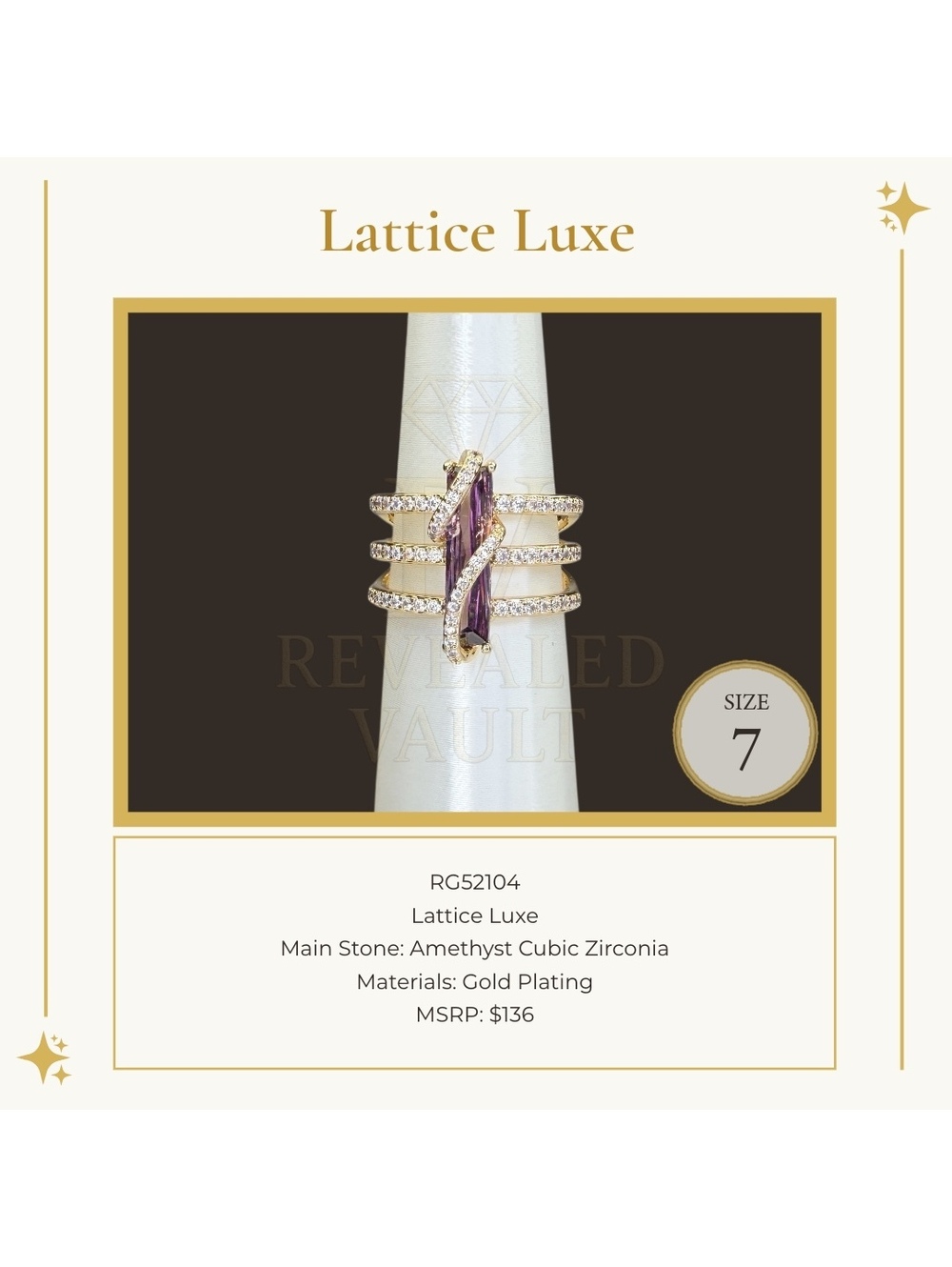 Lattice Luxe - Size 7 - OG